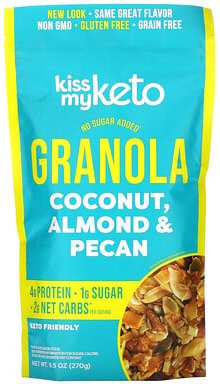 Kiss My Keto, Keto Granola, Keto-Müsli, Kokosnuss, Mandel und Pekannuss, 270 g (9,5 oz.)