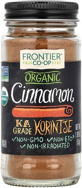 Frontier Co-op, Organic Cinnamon, Bio-Zimt, 53 g (1,9 oz.)