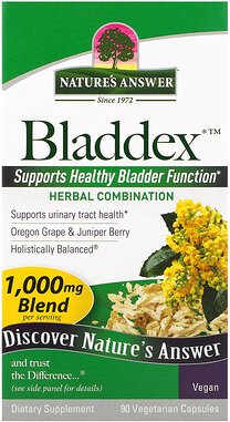 Nature's Answer, Bladdex, 90 pflanzliche Kapseln