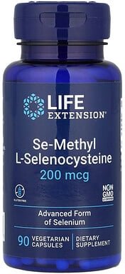 Life Extension, Se-Methyl-L-Selenocystein, 200 mcg, 90 vegetarische Kapseln