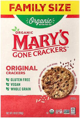 Mary's Gone Crackers, Organic Original Crackers, Bio-Cracker, 198 g (7 oz.)