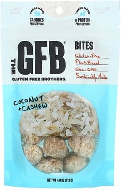 The GFB, Gluten Free Bites, Kokosnuss + Cashew, 113 g (4 oz.)