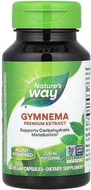 Nature's Way, Gymnema, 500 mg, 60 vegane Kapseln