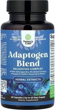 Nature's Craft, Adaptogen Blend, Adaptogen-Mischung, 60 Kapseln