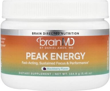 BrainMD, Peak Energy, Brombeere, 154,9 g (5,46 oz.)