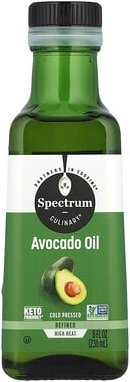 Thumbnail - Spectrum Culinary, Avocado Oil, Cold Pressed, Avocadoöl, kalt gepresst, 236 ml (8 fl. oz.)