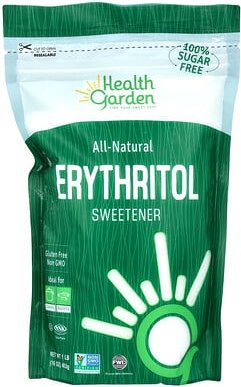 Health Garden, Ganz natürlicher Erythrit-Süßstoff, 453 g (1 lb.)