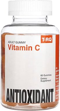 Thumbnail - T-RQ, Gummi für Erwachsene, Vitamin C, Orange, 60 Fruchtgummis