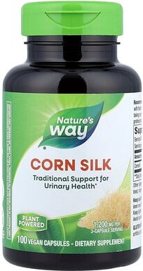 Nature's Way, Corn Silk, Maisseide, 100 vegane Kapseln (400 mg pro Kapsel)