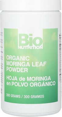 Bio Nutrition, Organic Moringa Leaf Powder, Bio-Moringa-Blattpulver, 300 g