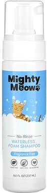 Mighty Mutt, Mighty Meow, wasserloses Schaum-Shampoo, für Katzen, ohne Duftstoffe, 237 ml (8 fl. oz.)