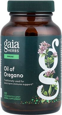 Gaia Herbs, Oil of Oregano, Öl aus Oregano, 120 Liquid Phyto-Caps®