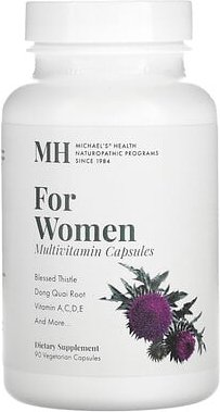 Michael's Health, Für Frauen Multivitamin, 90 vegetarische Kapseln