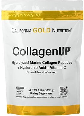 Thumbnail - California Gold Nutrition, CollagenUP®, Hydrolyzed Marine Collagen Peptides with Hyaluronic Acid and Vitamin C, hydrolys...