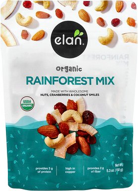 Elan, Organic Rainforest Mix, Bio-Regenwald-Mix, 150 g (5,3 oz.)