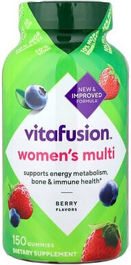 VitaFusion, Women's Multi Gummy Vitamins, Multi-Fruchtgummis für Frauen, Beere, 150 Fruchtgummis