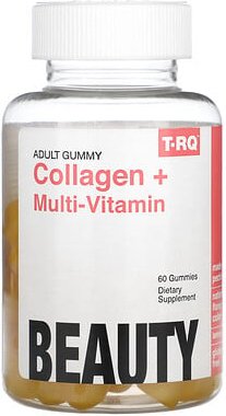 T-RQ, Adult Gummy, Collagen + Multi-Vitamin, Zitrone, 60 Fruchtgummis
