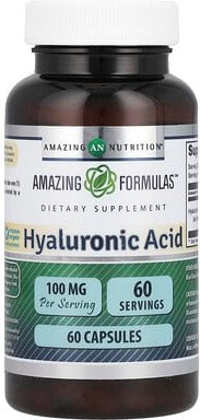 Amazing Nutrition, Hyaluronsäure, 100 mg, 60 Kapseln