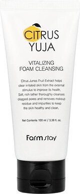 Farmstay, Citrus Yuja, Vitalizing Foam Cleansing, 100 ml (3,38 fl. oz.)