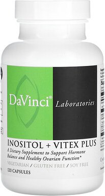 DaVinci Laboratories, Inosit + Vitex Plus, 120 Kapseln