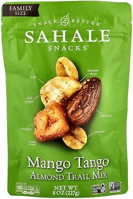Sahale Snacks, Almond Trail Mix, Mandel-Studentenfutter, „Mango Tango“, 227 g (8 oz.)