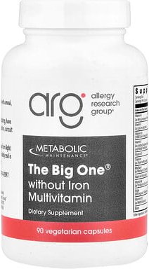 Metabolic Maintenance, The Big One® Multivitamin ohne Eisen, 90 pflanzliche Kapseln