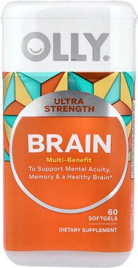 OLLY, Gehirn, 60 Weichkapseln
