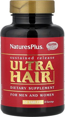 NaturesPlus, Ultra Hair®, für Männer und Frauen, 60 Tabletten