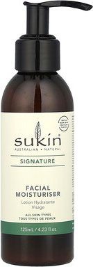 Sukin, Signature, Facial Moisturizer, Feuchtigkeitspflege für das Gesicht, 125 ml (4,23 fl. oz.)