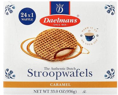 Daelmans, Stroopwafeln, Karamell, 24 Waffeln, je 39 g