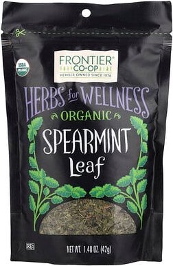 Frontier Co-op, Organic Spearmint Leaf, Bio-Pfefferminzblatt, 42 g (1,48 oz.)