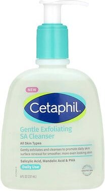 Cetaphil, Gentle Exfoliating SA Cleanser, sanftes Peeling, 237 ml (8 fl. oz.)