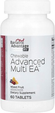 Bariatric Advantage, Chewable Advanced Multi EA, Kautablette Advanced Multi EA, gemischte Früchte, 60 Tabletten