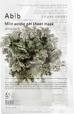 Abib, Mild Acidic pH Beauty Sheet Mask, Jerico Rose Fit, 1 Tuchmaske, 30 ml (1,01 fl. oz.)