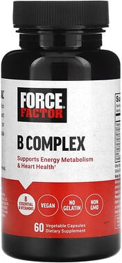 Thumbnail - Force Factor, B-Komplex, 60 pflanzliche Kapseln
