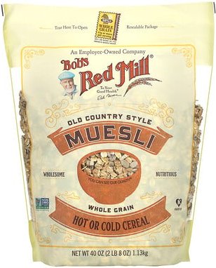 Bob's Red Mill, Müsli, Old Country Style, Vollkorn, 1,13 kg (40 oz.)