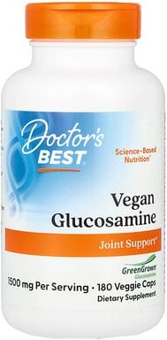 Doctor's Best, Vegan Glucosamine, veganes Glucosamin, 180 vegetarische Kapseln
