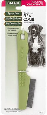 Safari, Zweireihiger Flohkamm für Hunde, 1 Kamm