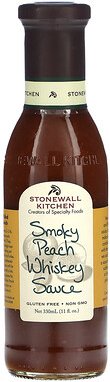 Stonewall Kitchen, Smokey Peach Whisky Sauce, Smokey Peach Whisky Sauce, 330 ml (11 fl. oz.)