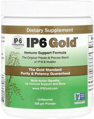 IP-6 International, IP6 Gold®, Immune Support Formula Powder, Pulver zur Unterstützung des Immunsystems, geschmacksneutr...