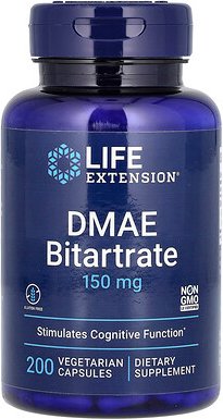 Life Extension, DMAE Bitartrat, 150 mg, 200 pflanzliche Kapseln