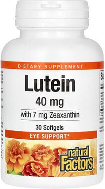 Thumbnail - Natural Factors, Lutein, 40 mg, 30 Weichkapseln