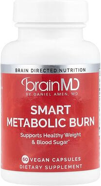 BrainMD, Smart Metabolic Burn, intelligenter Stoffwechsel, 60 vegane Kapseln