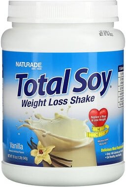 Naturade, Total Soy, Abnehm-Shake auf Sojabasis, Vanille, 540 g (1,12 lbs)