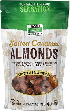 NOW Foods, Mandeln, gesalzenes Karamell, 340 g (12 oz.)