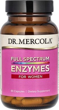Thumbnail - Dr. Mercola, Full Spectrum Enzymes for Women, Vollspektrumenzyme für Frauen, 90 Kapseln