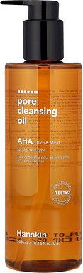 Hanskin, Pore Cleansing Oil, Porenreinigungsöl, AHA, 300 ml (10,14 fl. oz.)