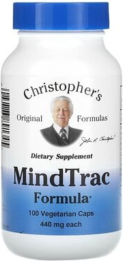 Thumbnail - Christopher's Original Formulas, MindTrac Formula, Anti-Stress-Formel, 440 mg, 100 pflanzliche Kapseln