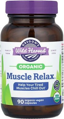 Oregon's Wild Harvest, Organic Muscle Relax™, 90 vegane Kapseln