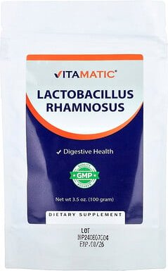 Thumbnail - Vitamatic, Lactobacillus rhamnosus, Lactobacillus rhamnosus, 100 g (3,5 oz.)